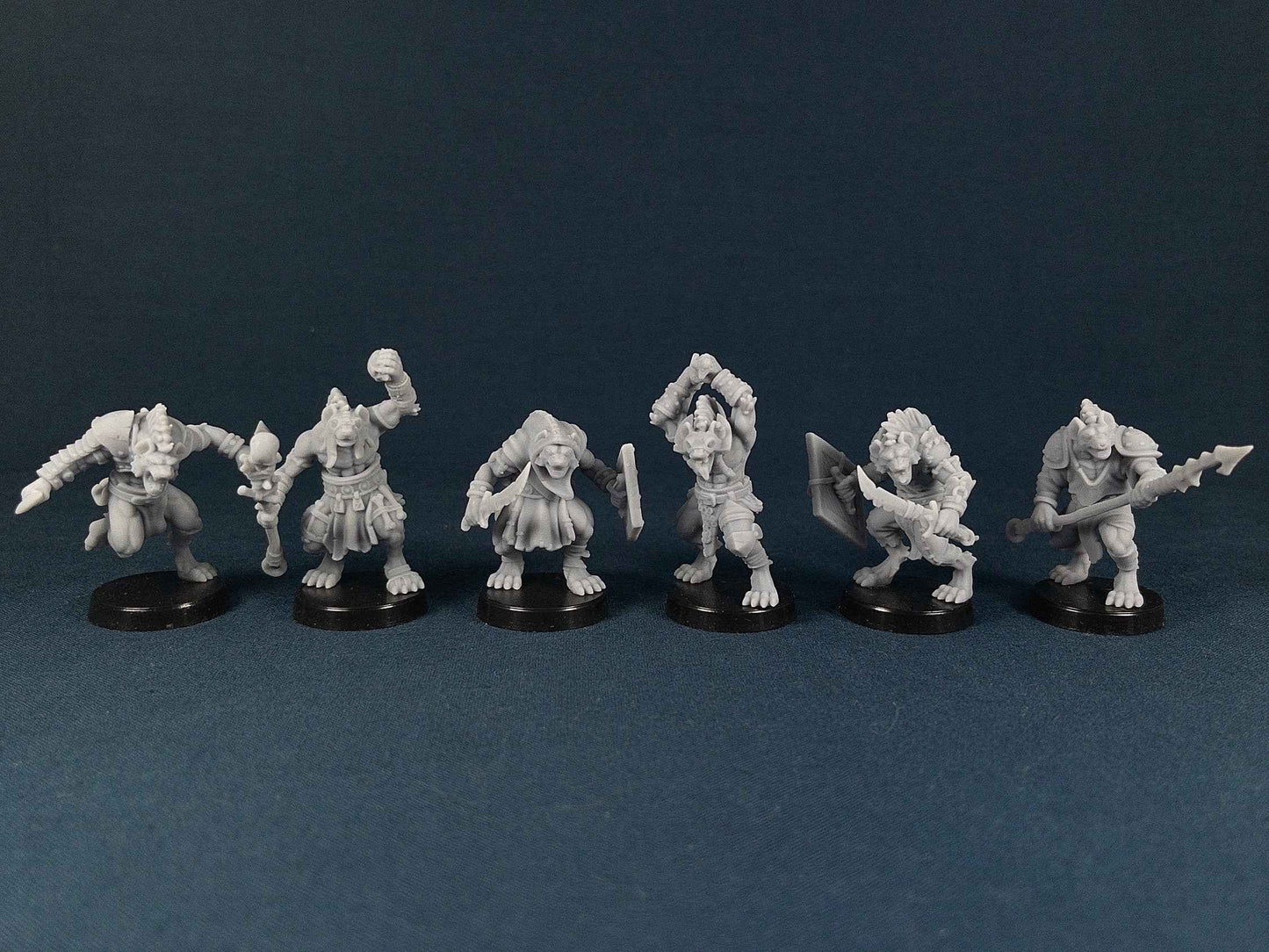 Gnoll Set | Vae Victis Miniatures | 32mm Scale | Resin Printed Tabletop RPG Figures | DND | 5E