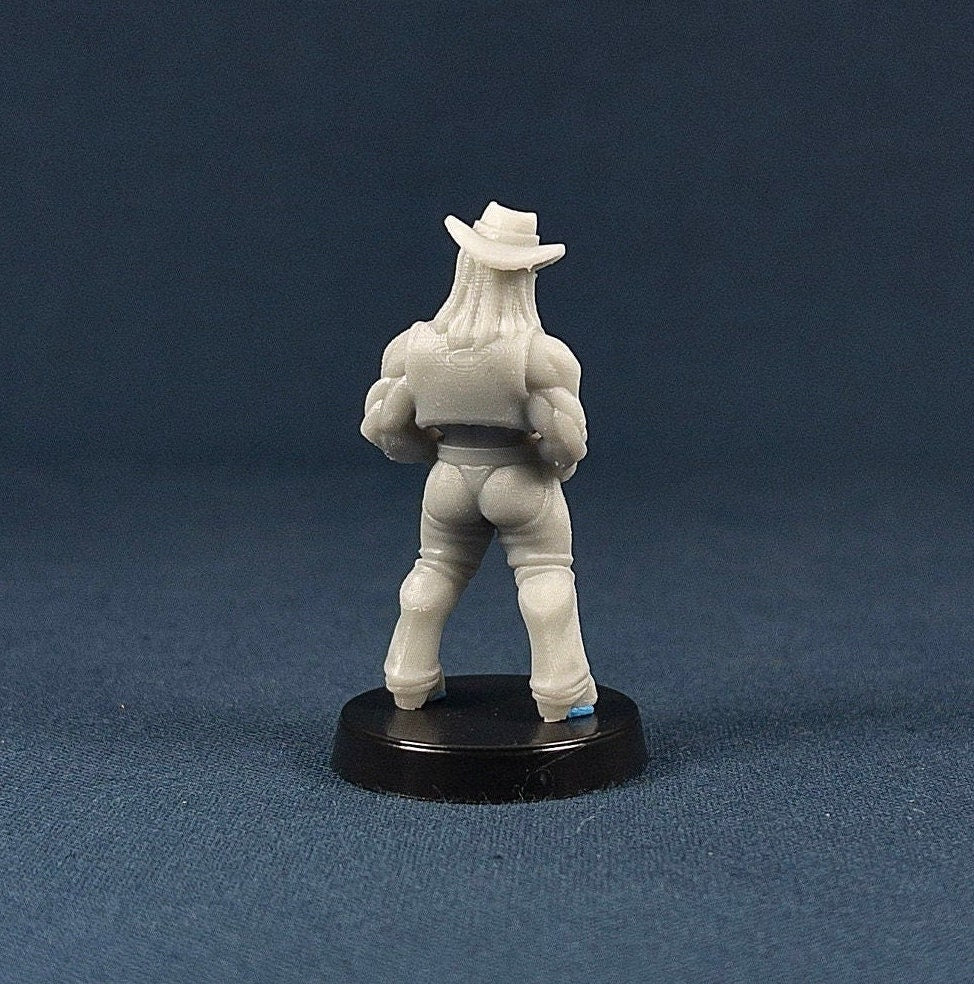 Orc Cowboy | Bae Victis | Vae Victis Miniatures | 32mm Scale | Monster | Resin Printed Tabletop RPG Figures | DND | 5E