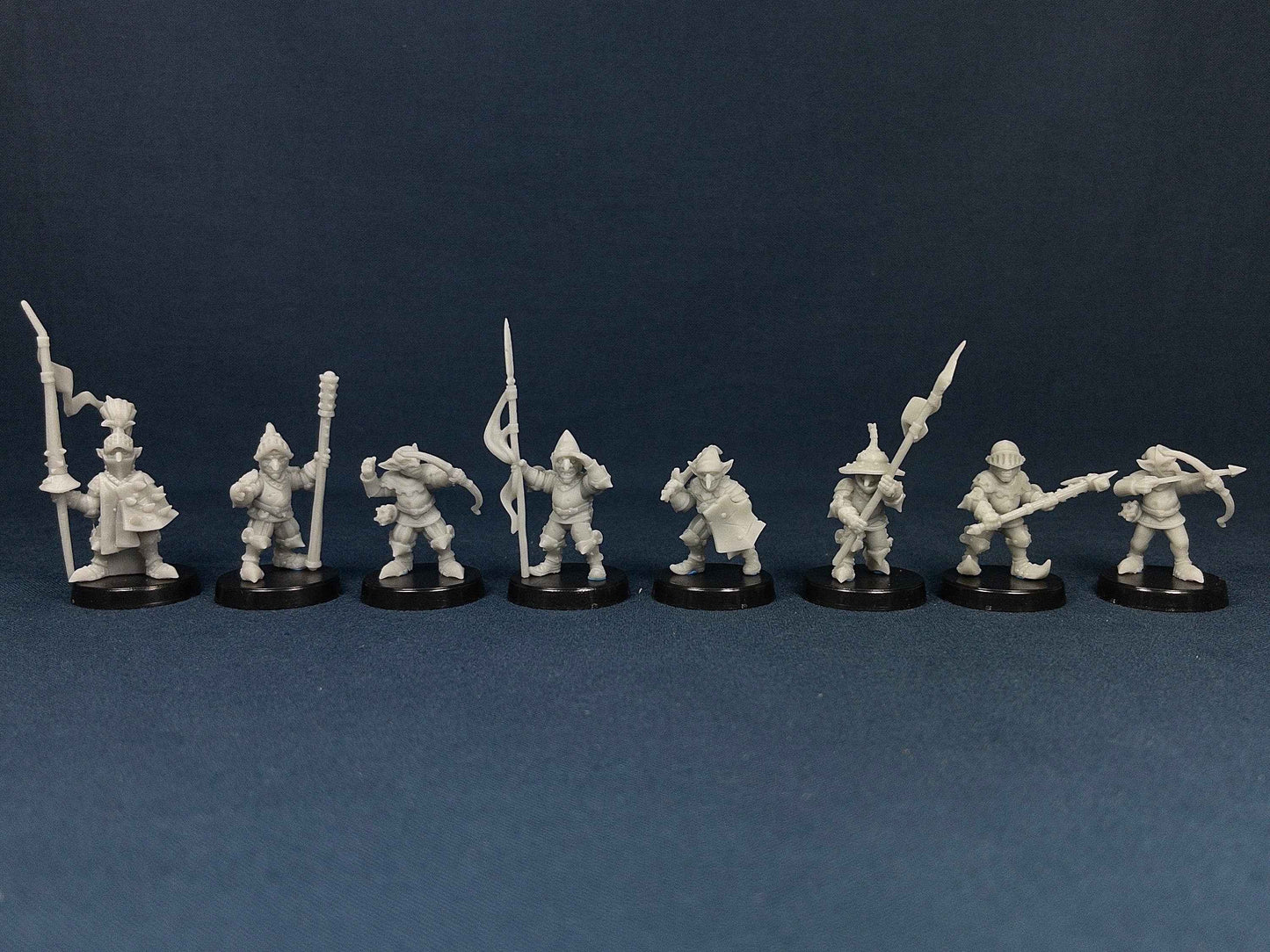 Goblin Knight Set | Vae Victis Miniatures | 32mm Scale | Resin Printed Tabletop RPG Figures | DND | 5E