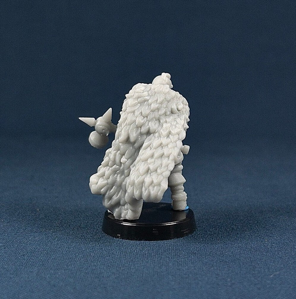 Hammer Wielding Warrior | Vae Victis Miniatures | Soldier | NPC | Mercenary | Resin | Tabletop | Miniatures | TTRPG | DND | 5E