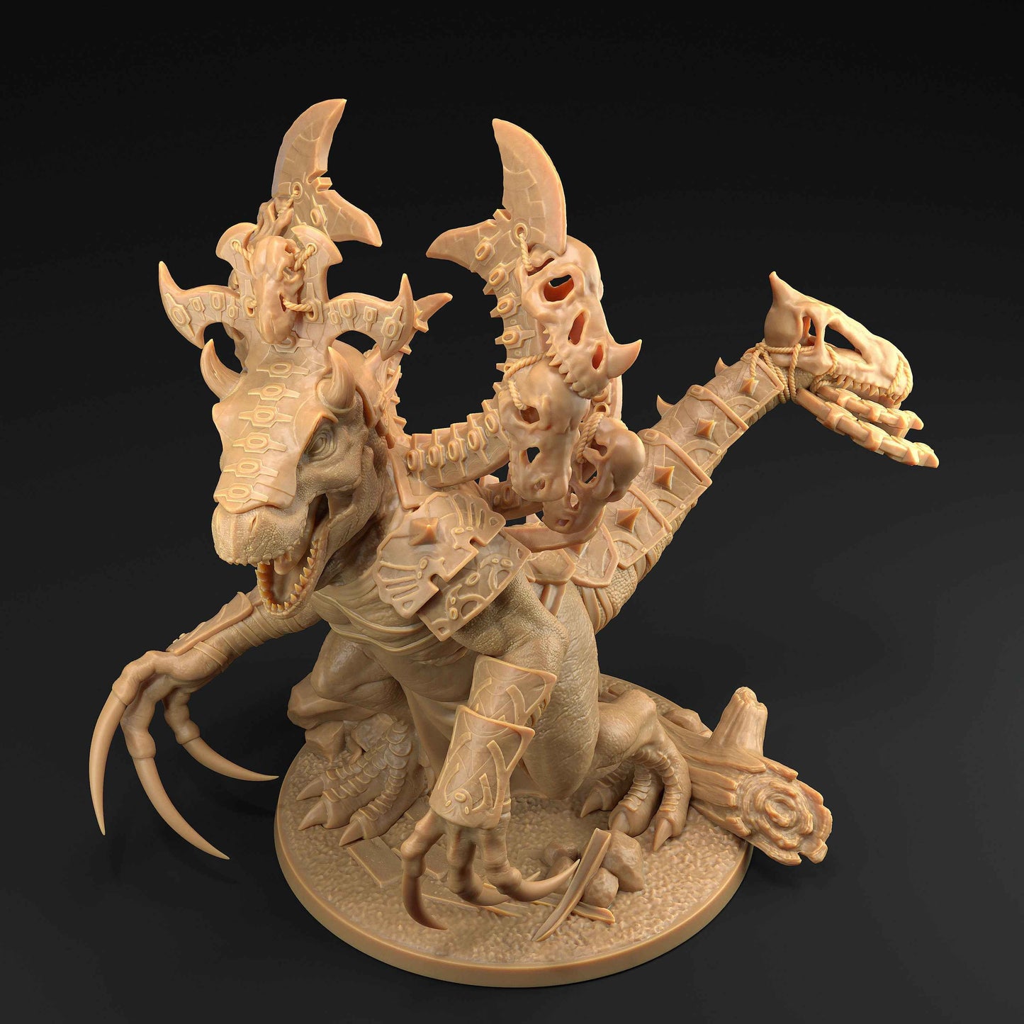 God of Death | Dragon Trappers Lodge | One Page Rules | 32mm | Resin Printed Tabletop RPG Figures | DND | 5E | Dinosaur