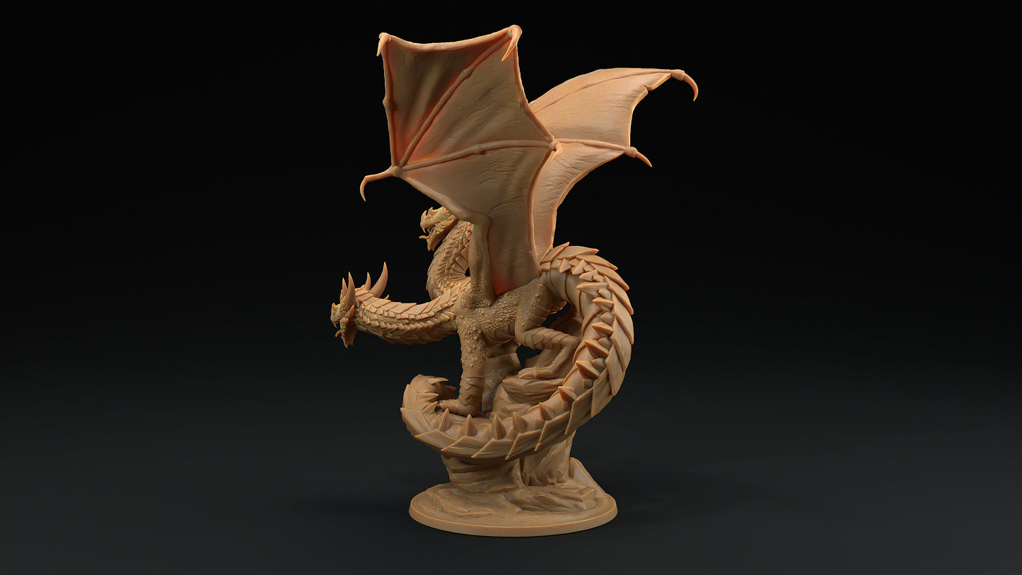 Viperwing Adult | Dragon Trappers Lodge | Monster | One Page Rules | 32mm | Resin Printed Tabletop RPG Figures | DND | 5E |