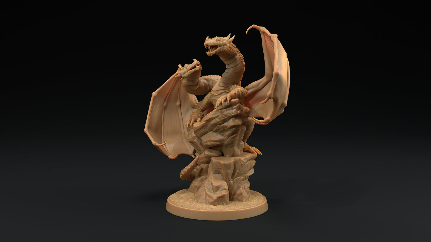 Young Viperwing | Dragon Trappers Lodge | Monster | One Page Rules | 32mm | Resin Printed Tabletop RPG Figures | DND | 5E |