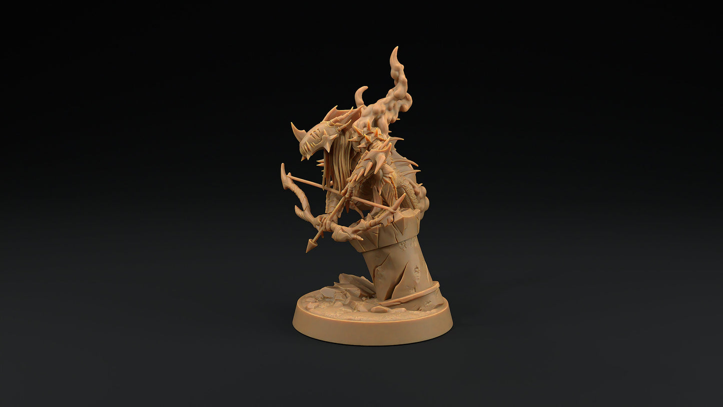Desecrator | Dragon Trappers Lodge | Demon | Devil | One Page Rules | 32mm | Resin Printed Tabletop RPG Figures | DND | 5E |