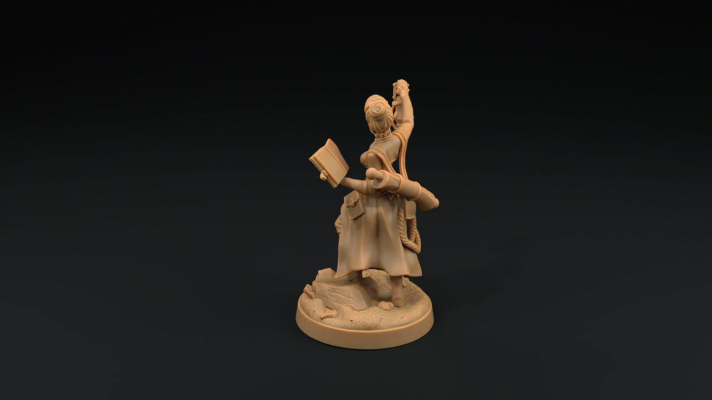 Lorolai Dragonoligist | Dragon Trappers Lodge | One Page Rules | 32mm | Resin Printed Tabletop RPG Figures | DND | 5E |