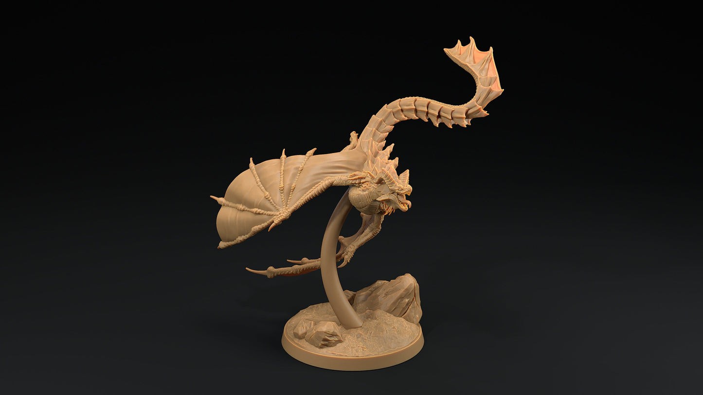 Spitfire Wyverns | Dragon Trappers Lodge | Monster | One Page Rules | 32mm | Resin Printed Tabletop RPG Figures | DND | 5E |