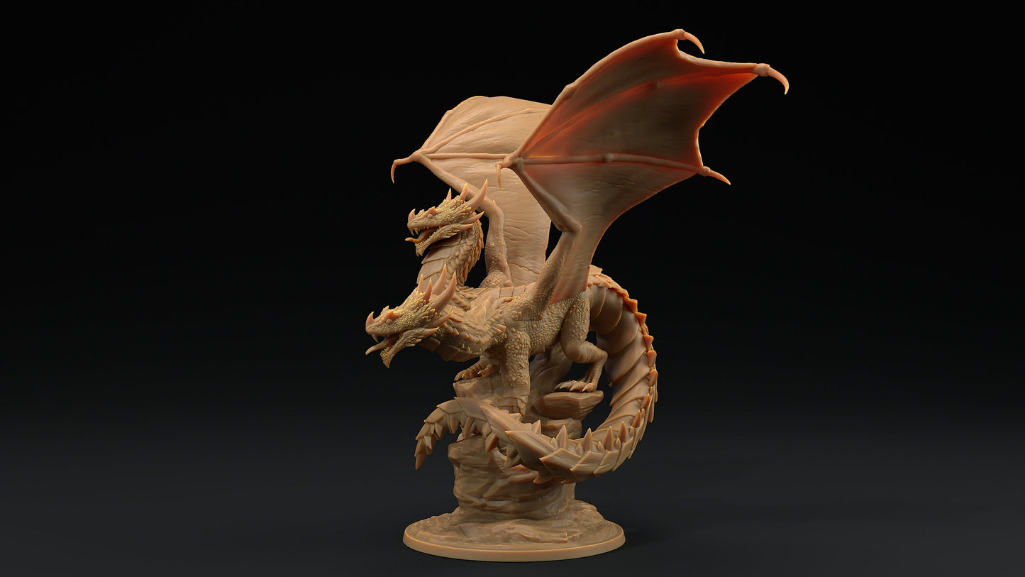 Viperwing Adult | Dragon Trappers Lodge | Monster | One Page Rules | 32mm | Resin Printed Tabletop RPG Figures | DND | 5E |