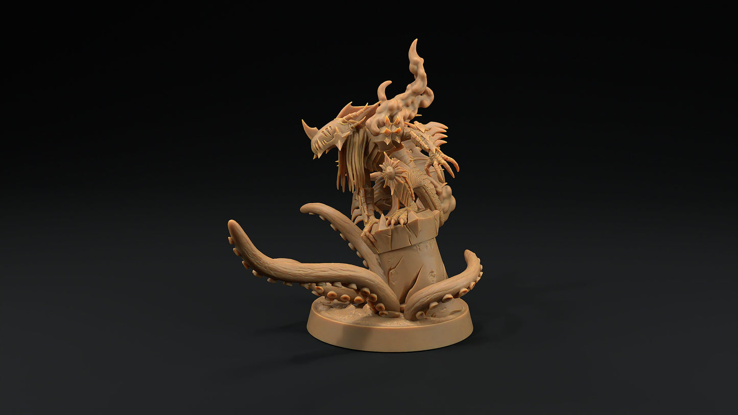 Desecrator | Dragon Trappers Lodge | Demon | Devil | One Page Rules | 32mm | Resin Printed Tabletop RPG Figures | DND | 5E |