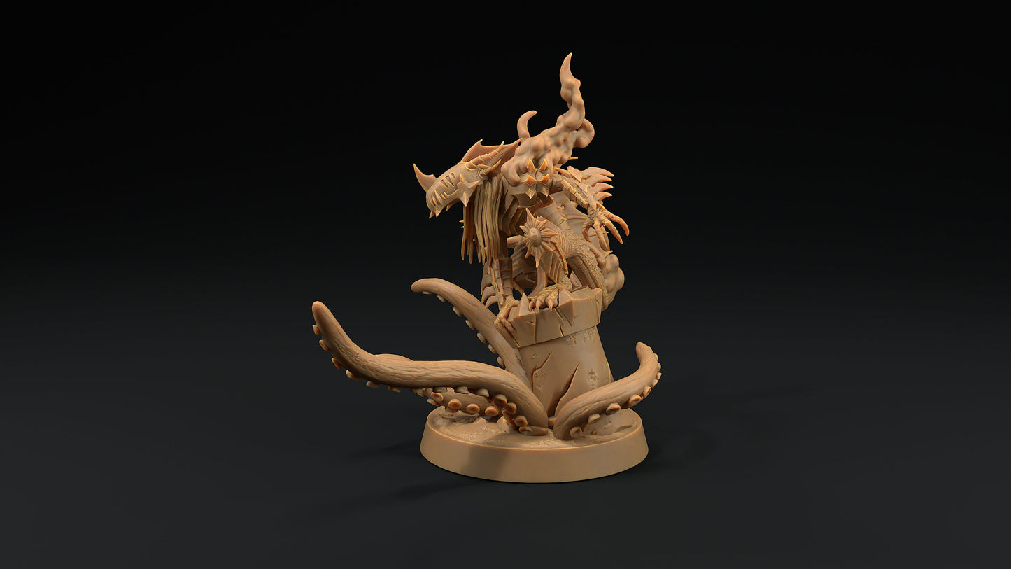 Desecrator | Dragon Trappers Lodge | Demon | Devil | One Page Rules | 32mm | Resin Printed Tabletop RPG Figures | DND | 5E |
