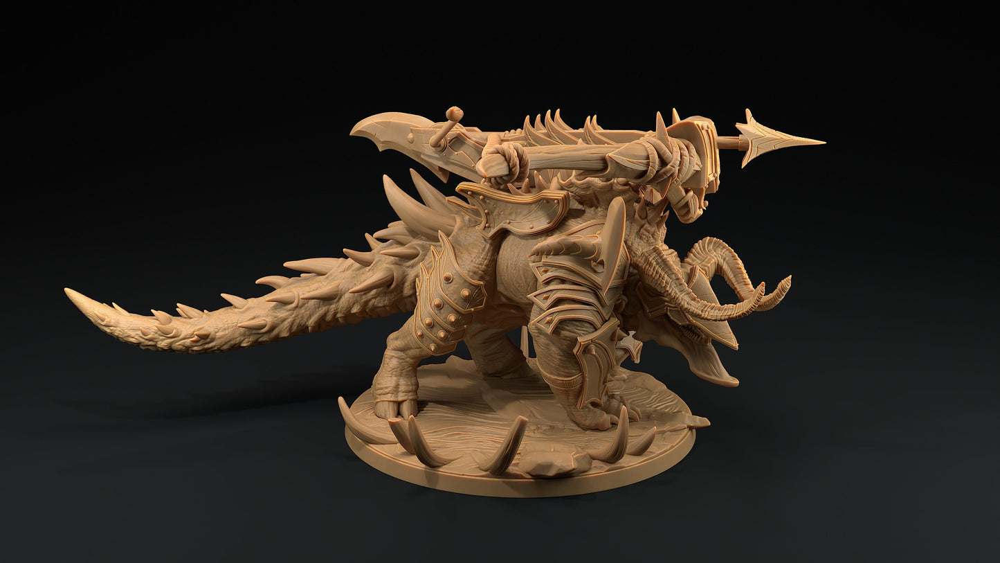 Hell Beast | Dragon Trappers Lodge | Demon | Devil | One Page Rules | 32mm | Resin Printed Tabletop RPG Figures | DND | 5E |