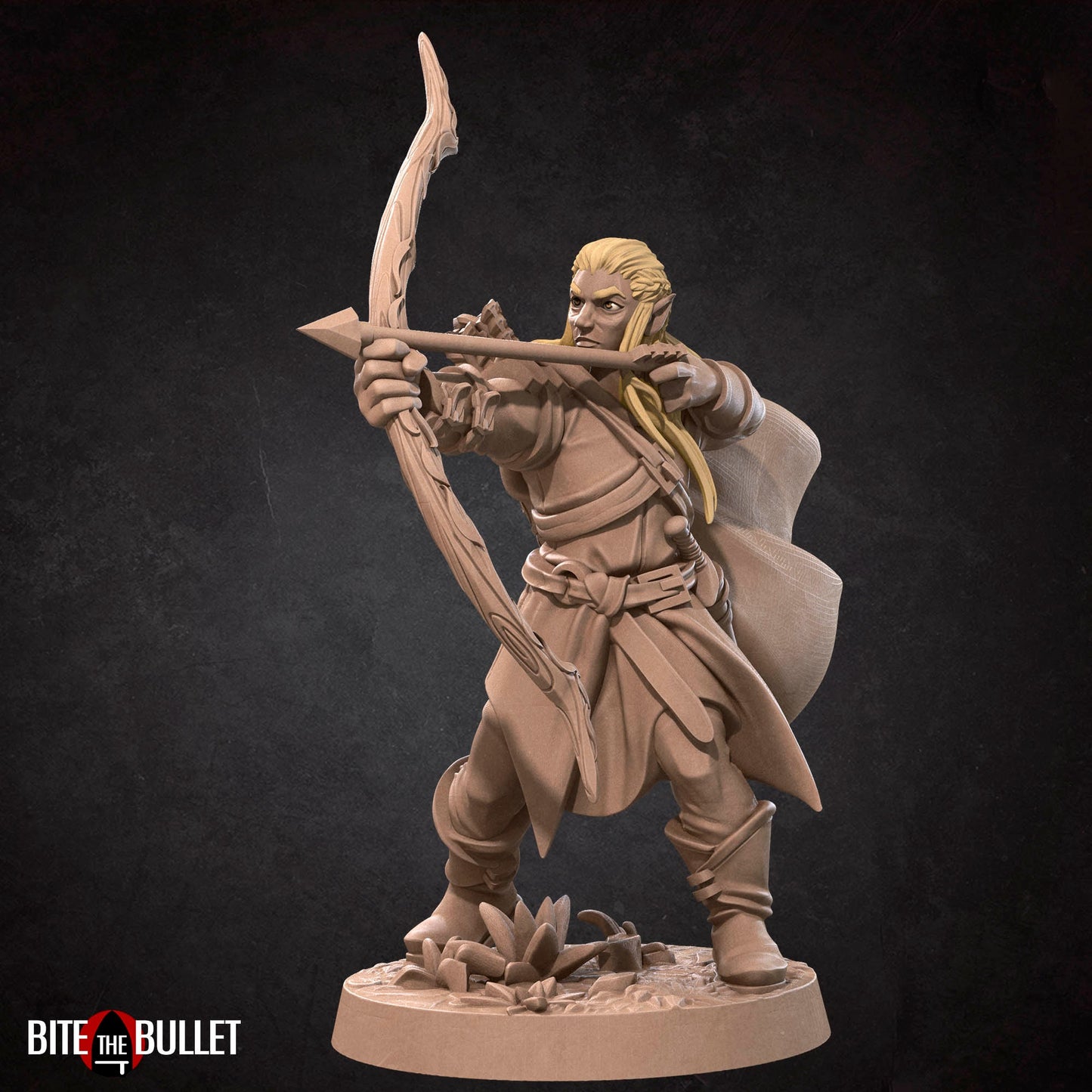 Elf Explorer | Bite The Bullet | 35mm Scale | Resin Printed Tabletop RPG Miniature Figures | DND | 5E
