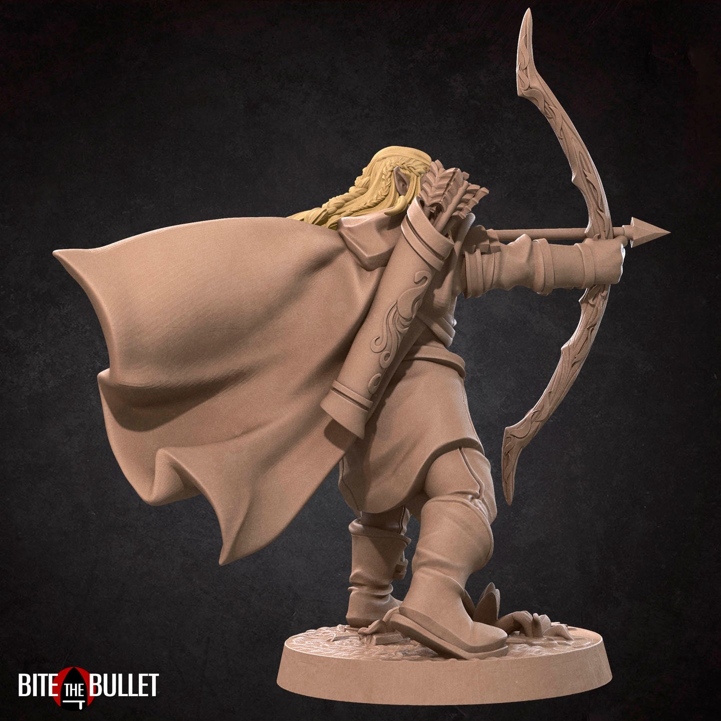 Elf Explorer | Bite The Bullet | 35mm Scale | Resin Printed Tabletop RPG Miniature Figures | DND | 5E