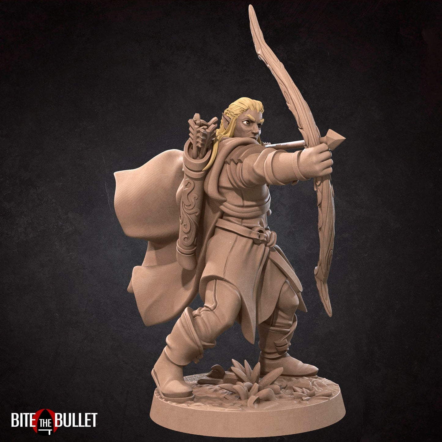 Elf Explorer | Bite The Bullet | 35mm Scale | Resin Printed Tabletop RPG Miniature Figures | DND | 5E