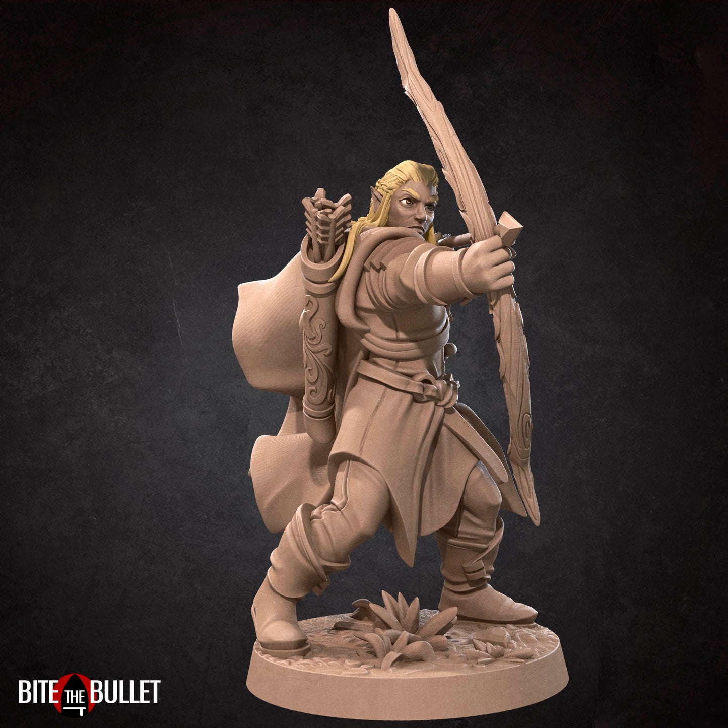 Elf Explorer | Bite The Bullet | 35mm Scale | Resin Printed Tabletop RPG Miniature Figures | DND | 5E