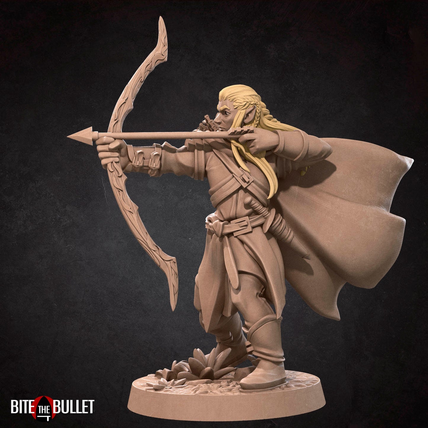 Elf Explorer | Bite The Bullet | 35mm Scale | Resin Printed Tabletop RPG Miniature Figures | DND | 5E