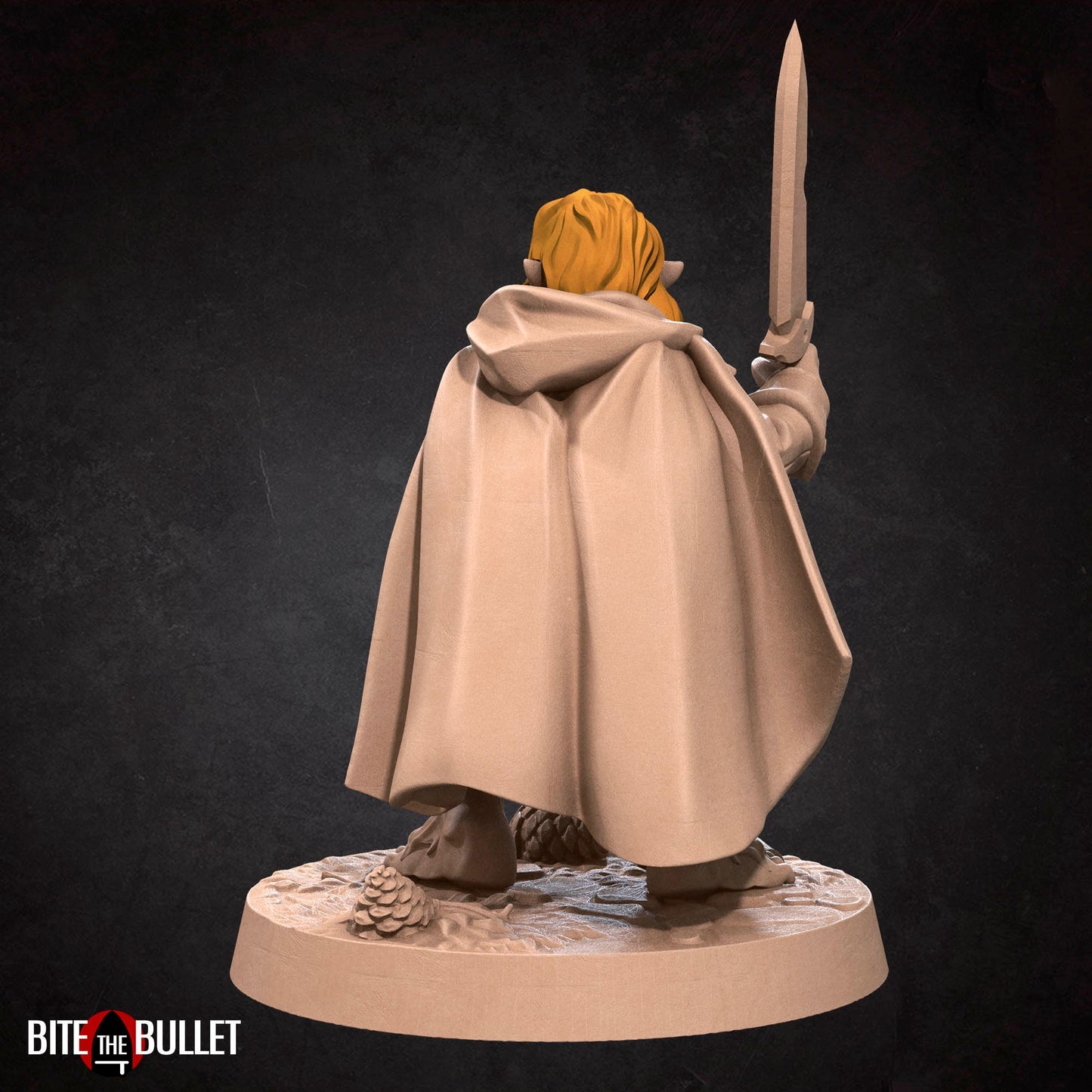 Halfling Explorer | Bite The Bullet | 35mm Scale | Resin Printed Tabletop RPG Miniature Figures | DND | 5E