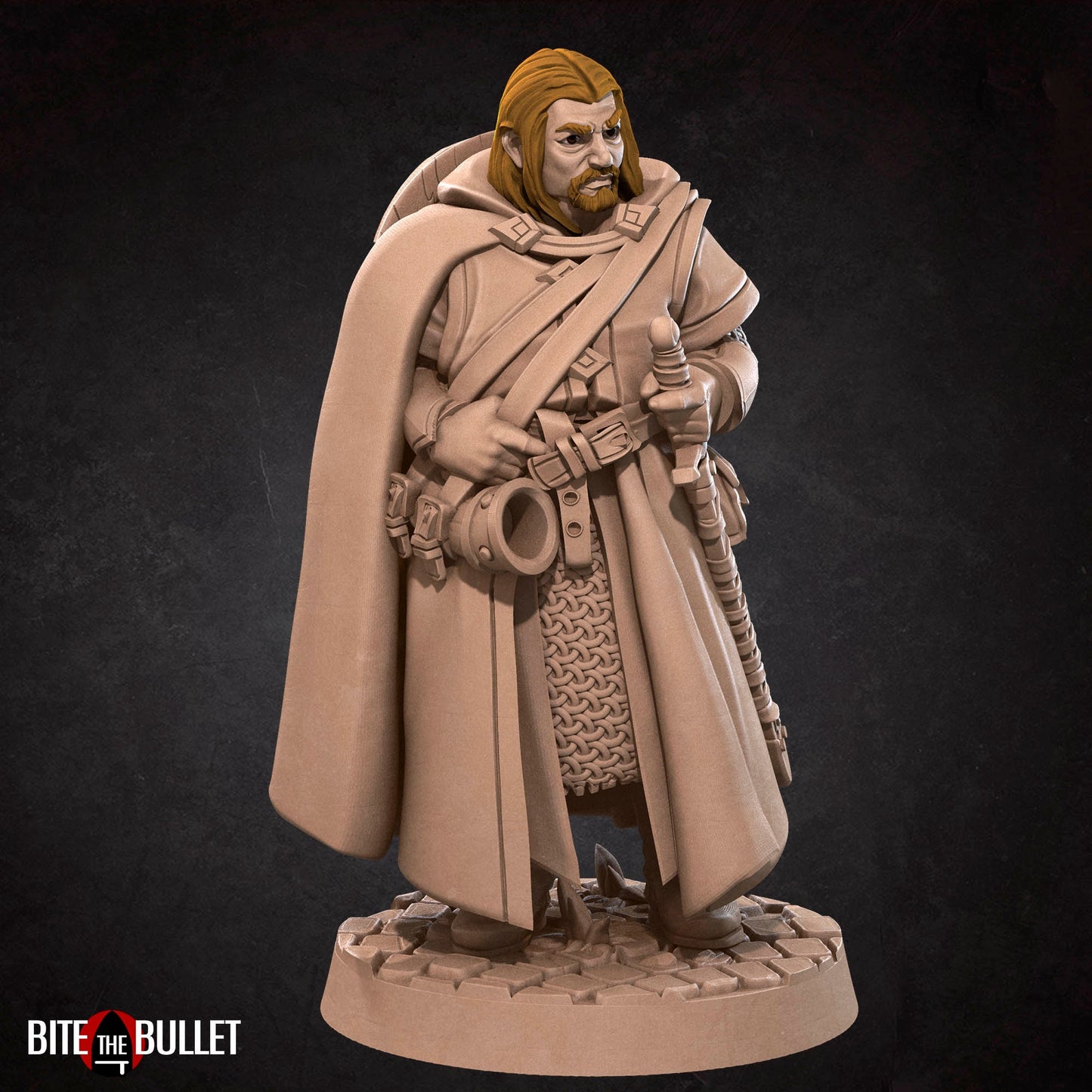 Human Explorer | Bite The Bullet | 35mm Scale | Resin Printed Tabletop RPG Miniature Figures | DND | 5E