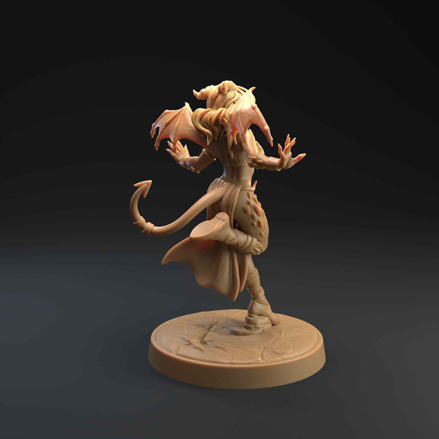 Succubus | Dragon Trappers Lodge | Monster | One Page Rules | 32mm | 75mm | Resin Printed Tabletop RPG Figures | DND | 5E | Halloween