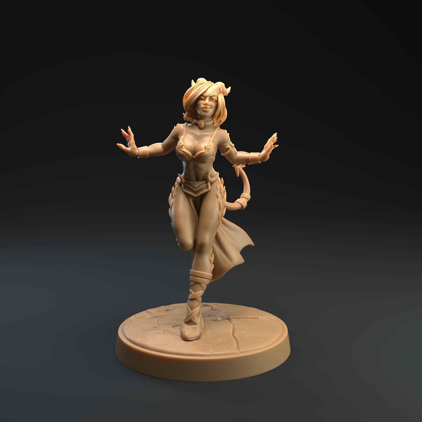 Succubus | Dragon Trappers Lodge | Monster | One Page Rules | 32mm | 75mm | Resin Printed Tabletop RPG Figures | DND | 5E | Halloween
