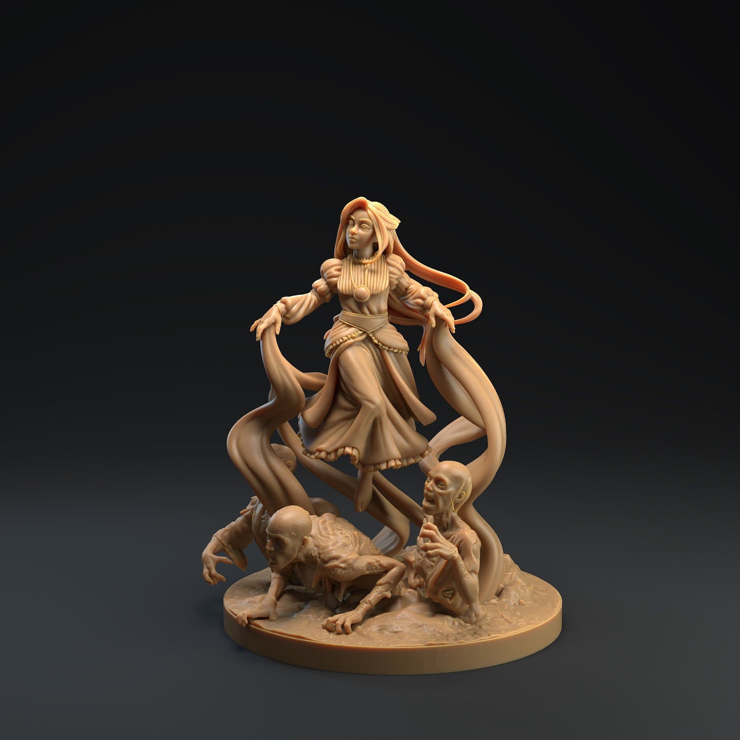 Ghost Girl | Dragon Trappers Lodge | Monster | One Page Rules | 32mm | 75mm | Resin Printed Tabletop RPG Figures | DND | Halloween