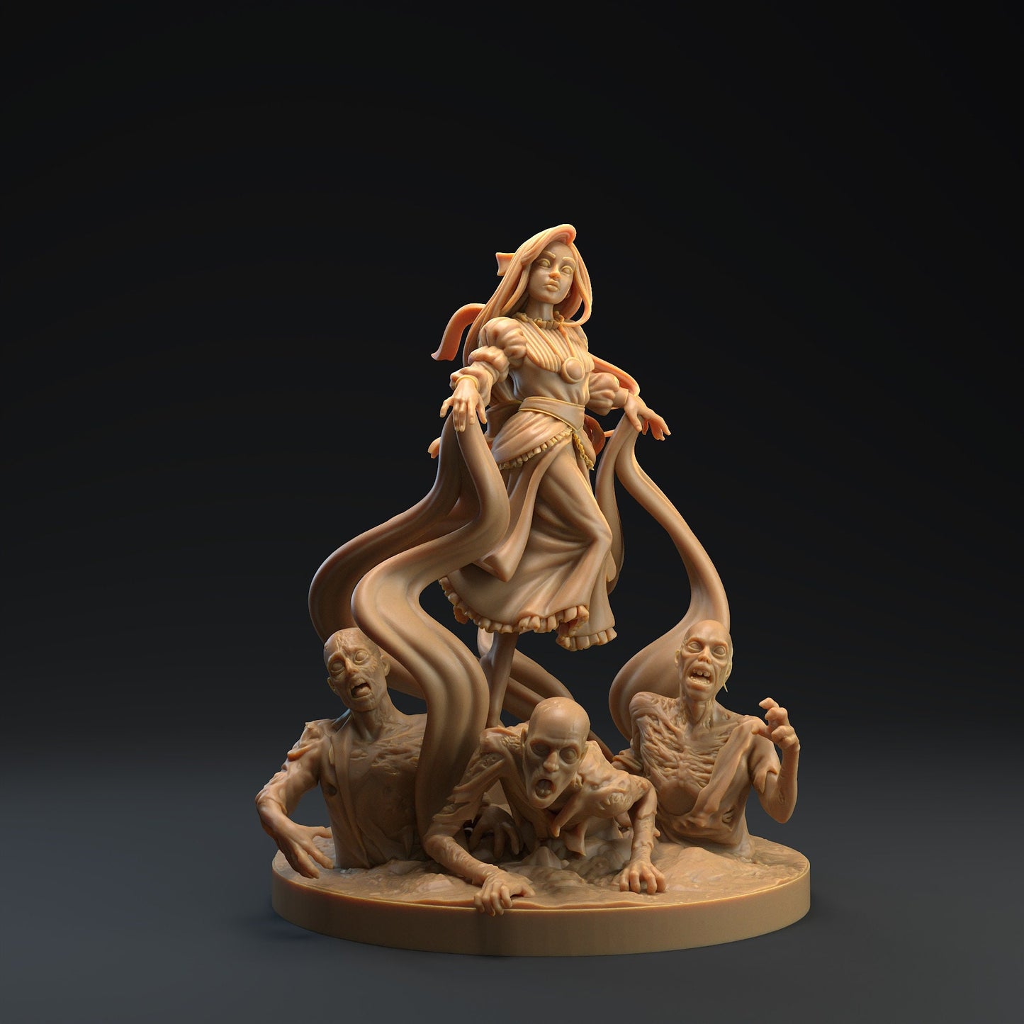 Ghost Girl | Dragon Trappers Lodge | Monster | One Page Rules | 32mm | 75mm | Resin Printed Tabletop RPG Figures | DND | Halloween