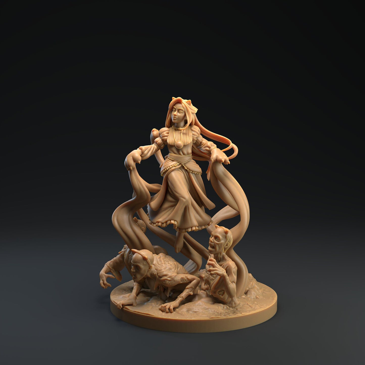Ghost Girl | Dragon Trappers Lodge | Monster | One Page Rules | 32mm | 75mm | Resin Printed Tabletop RPG Figures | DND | Halloween