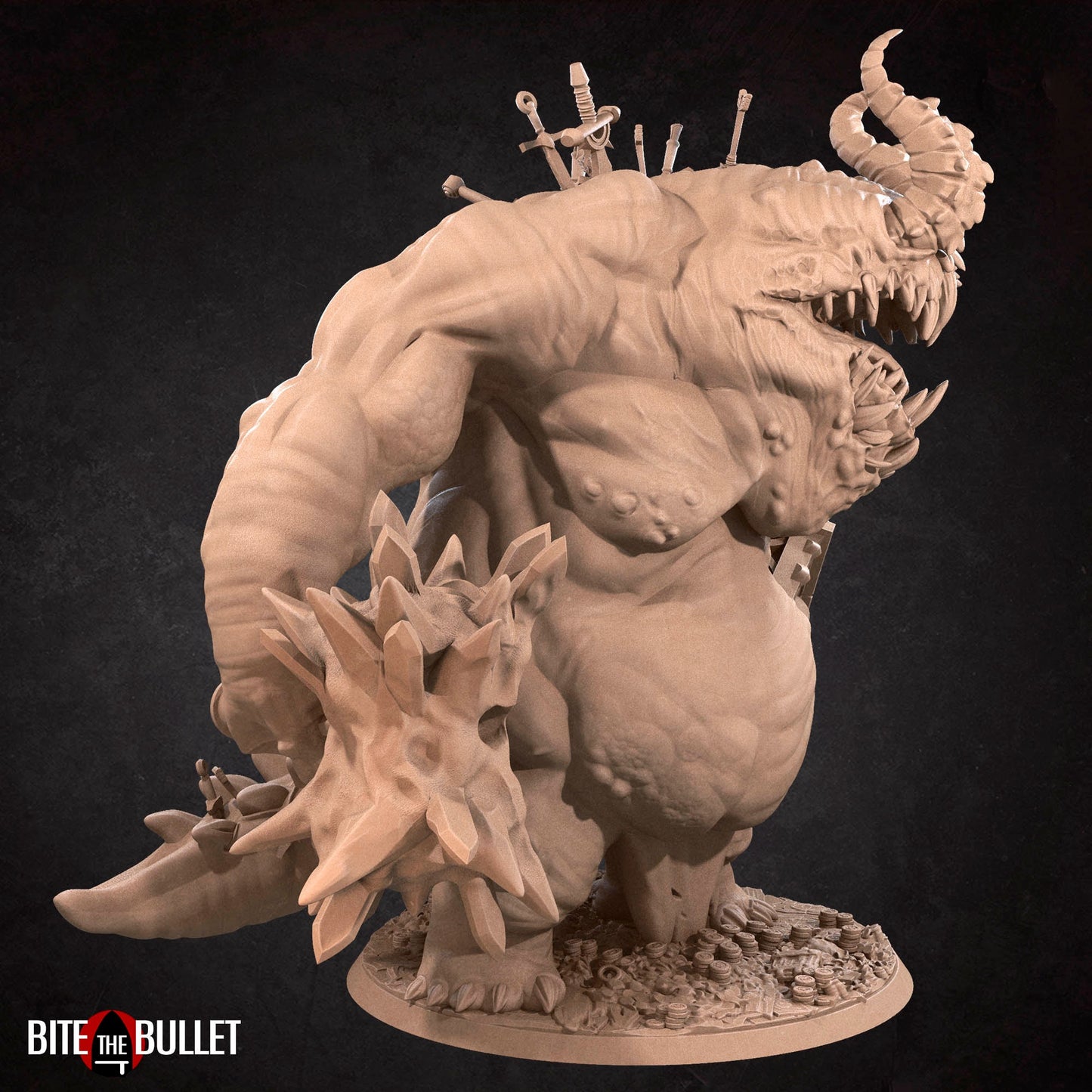 Greed | Bite The Bullet | 35mm Scale | Resin Printed Tabletop RPG Miniature Figures | DND | 5E