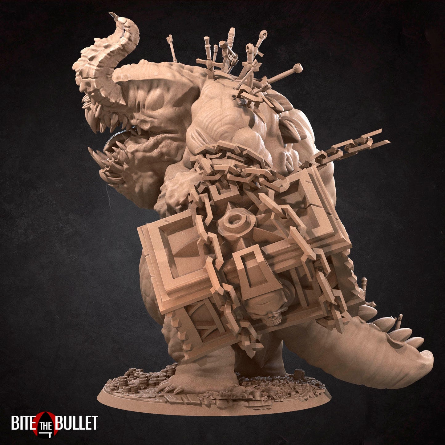 Greed | Bite The Bullet | 35mm Scale | Resin Printed Tabletop RPG Miniature Figures | DND | 5E