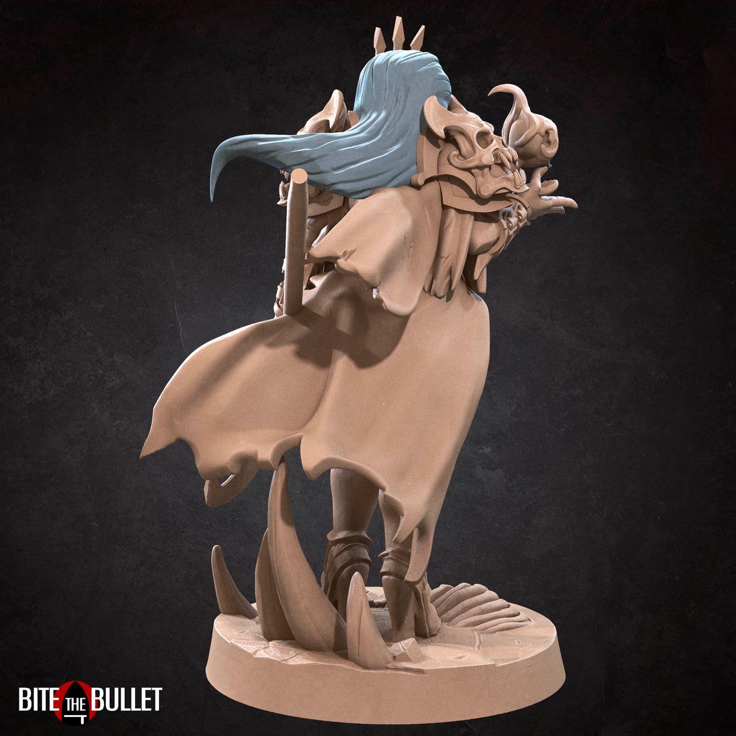 Necromancer Female | Bite The Bullet | 35mm Scale | Resin Printed Tabletop RPG Miniature Figures | DND | 5E