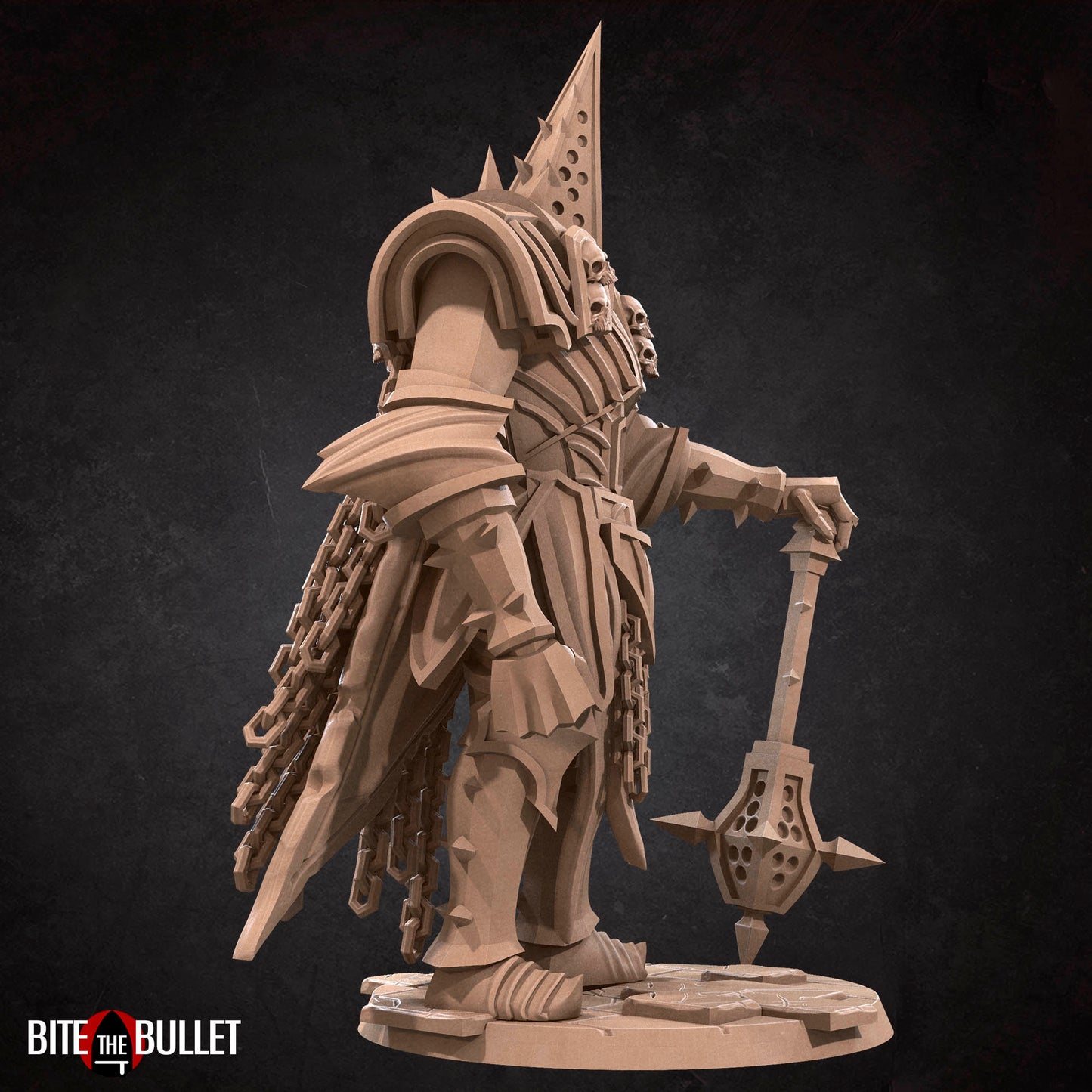 Penitent Knight | Bite The Bullet | 35mm Scale | Resin Printed Tabletop RPG Miniature Figures | DND | 5E