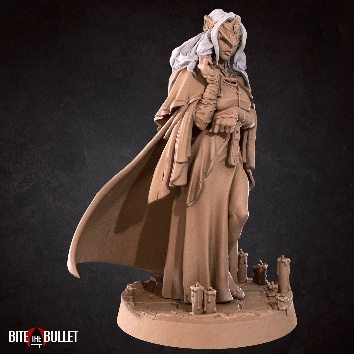 Sofia The Firekeeper | NSFW Option | Bite The Bullet | 35mm Scale | Resin Printed Tabletop RPG Miniature Figures | DND | 5E