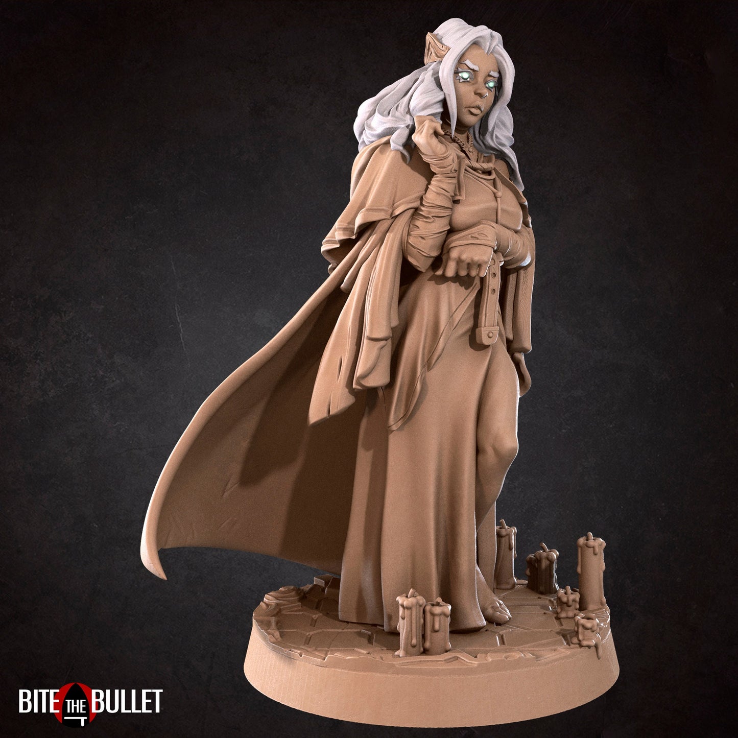 Sofia The Firekeeper | NSFW Option | Bite The Bullet | 35mm Scale | Resin Printed Tabletop RPG Miniature Figures | DND | 5E