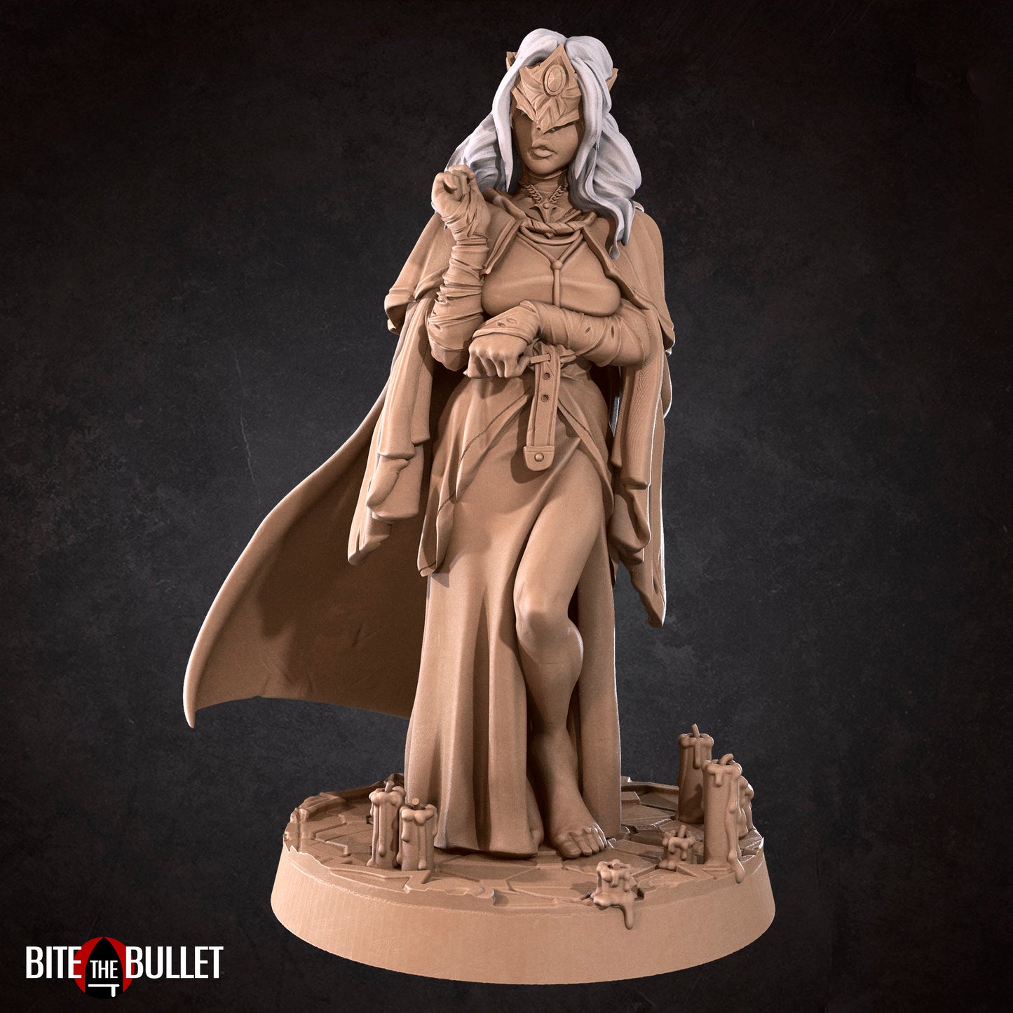 Sofia The Firekeeper | NSFW Option | Bite The Bullet | 35mm Scale | Resin Printed Tabletop RPG Miniature Figures | DND | 5E