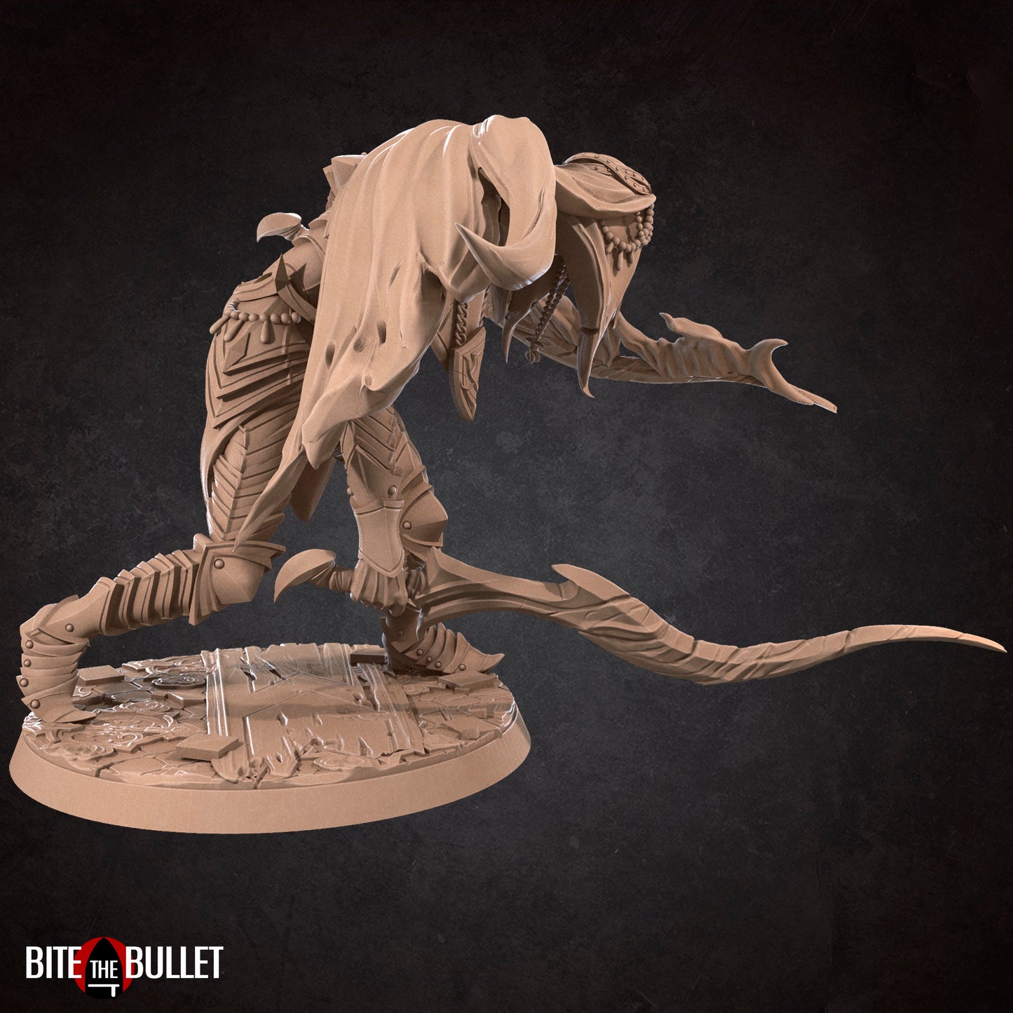 Emma, Exiled Cathedral Knight | Bite The Bullet | 35mm Scale | Resin Printed Tabletop RPG Miniature Figures | DND | 5E