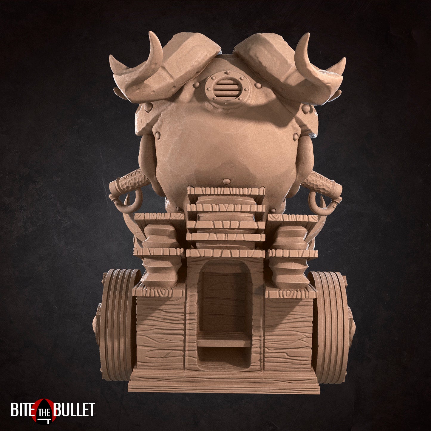Flame Chariot | Bite The Bullet | 35mm Scale | Resin Printed Tabletop RPG Miniature Figures | DND | 5E