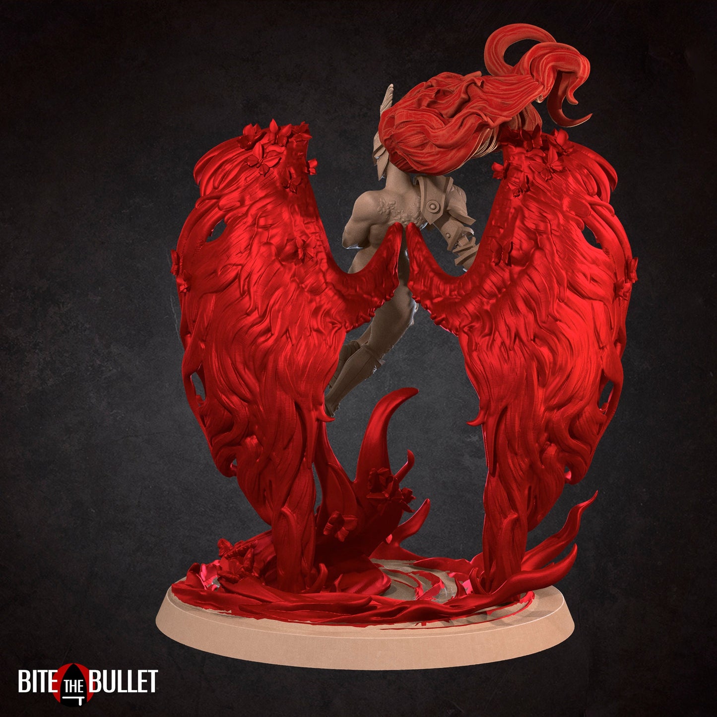 Morgana, Scarlet Goddess (Phase Two) | Bite The Bullet | 35mm Scale | Resin Printed Tabletop RPG Miniature Figures | DND | 5E