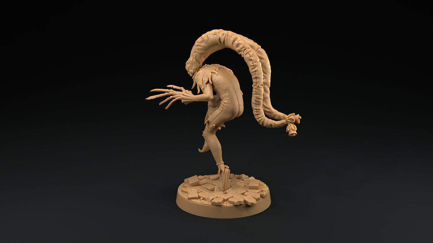 The Red Jester | Dragon Trappers Lodge | Monster | One Page Rules | 32mm | Resin Printed Tabletop RPG Figures | DND | 5E | Halloween