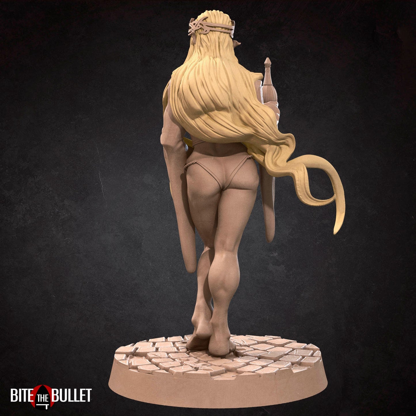 Gabriela, Lady of Light | NSFW Option | Bite The Bullet | 35mm Scale | Resin Printed Tabletop RPG Miniature Figures | DND | 5E