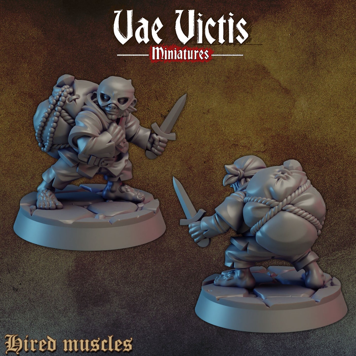 Halfling Thief | Vae Victis Miniatures | 32mm Scale | Resin Printed Tabletop RPG Figures | DND | 5E