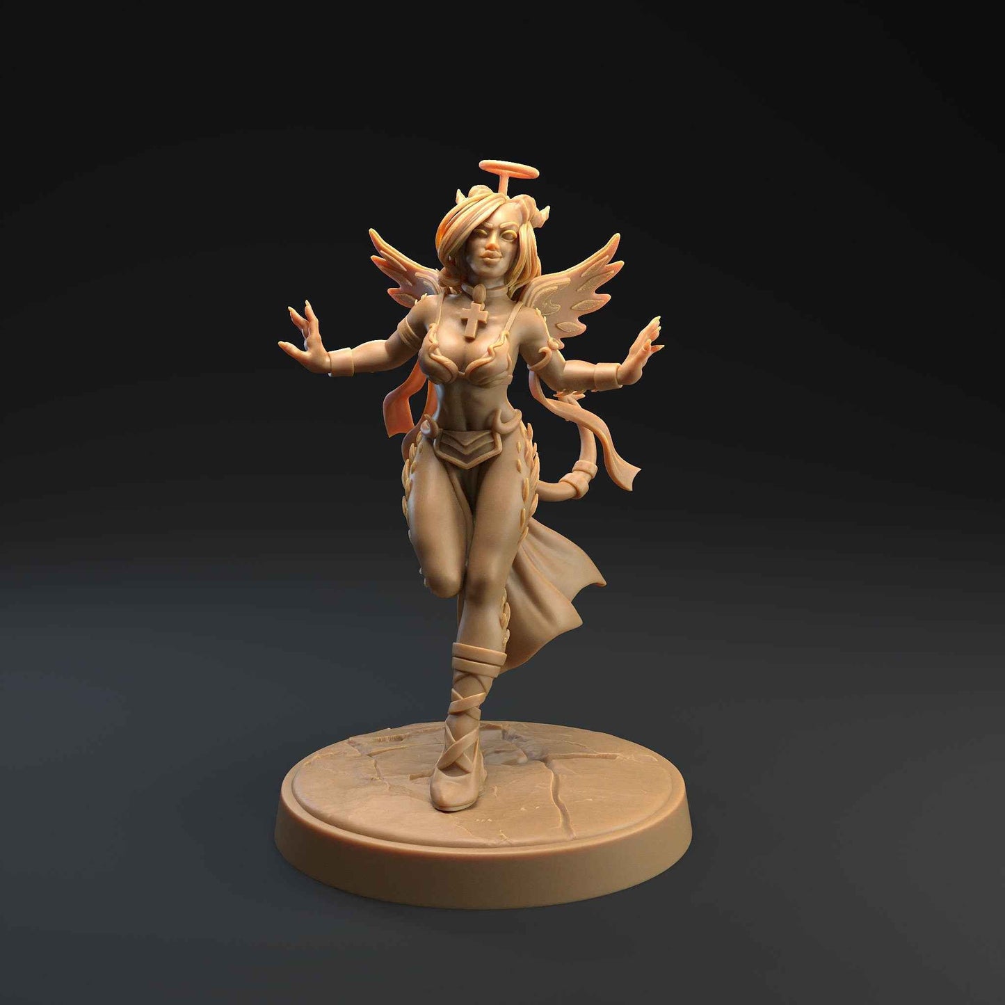 Succubus | Dragon Trappers Lodge | Monster | One Page Rules | 32mm | 75mm | Resin Printed Tabletop RPG Figures | DND | 5E | Halloween