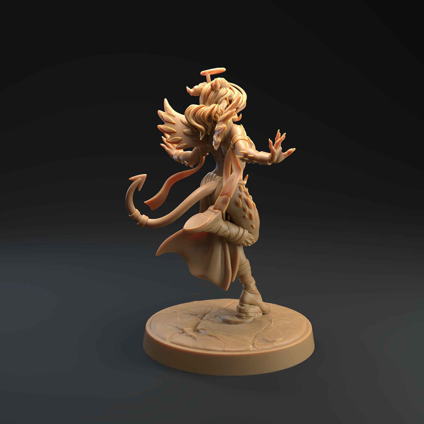 Succubus | Dragon Trappers Lodge | Monster | One Page Rules | 32mm | 75mm | Resin Printed Tabletop RPG Figures | DND | 5E | Halloween