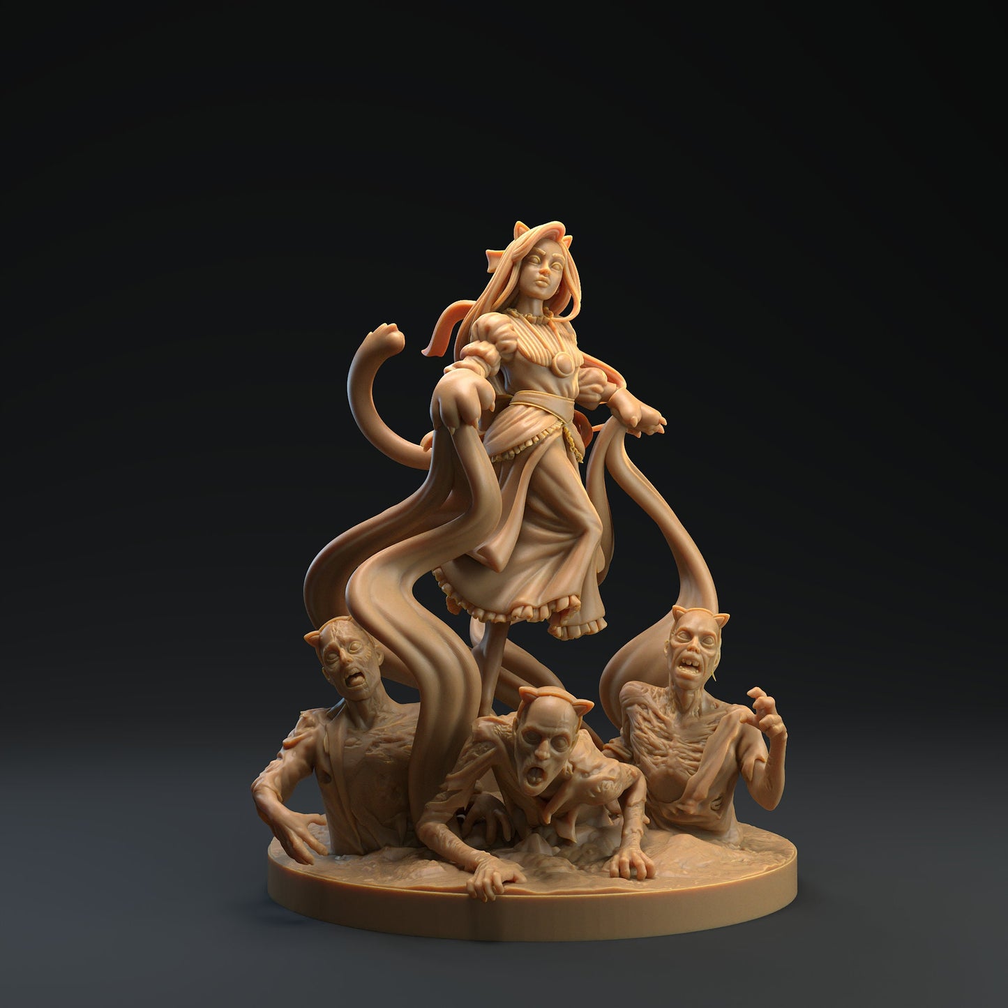 Ghost Girl | Dragon Trappers Lodge | Monster | One Page Rules | 32mm | 75mm | Resin Printed Tabletop RPG Figures | DND | Halloween