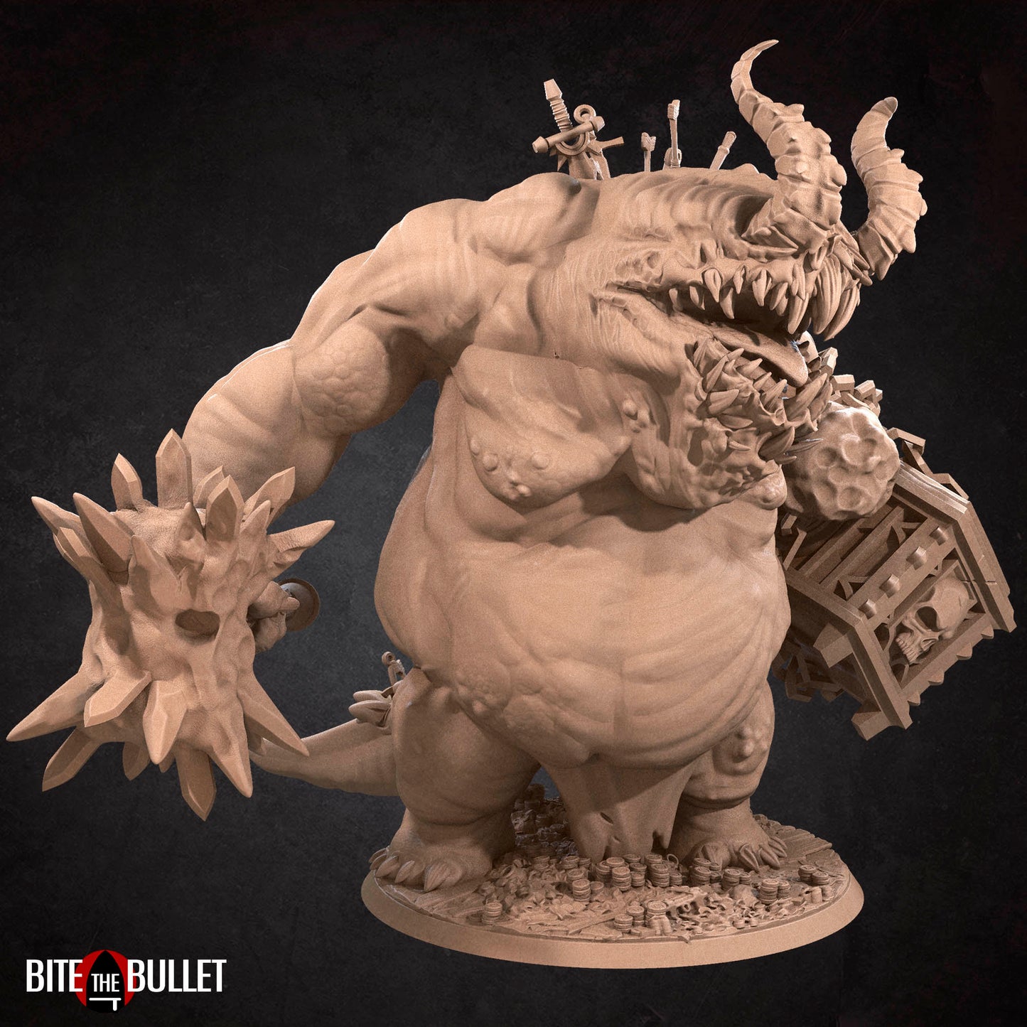 Greed | Bite The Bullet | 35mm Scale | Resin Printed Tabletop RPG Miniature Figures | DND | 5E