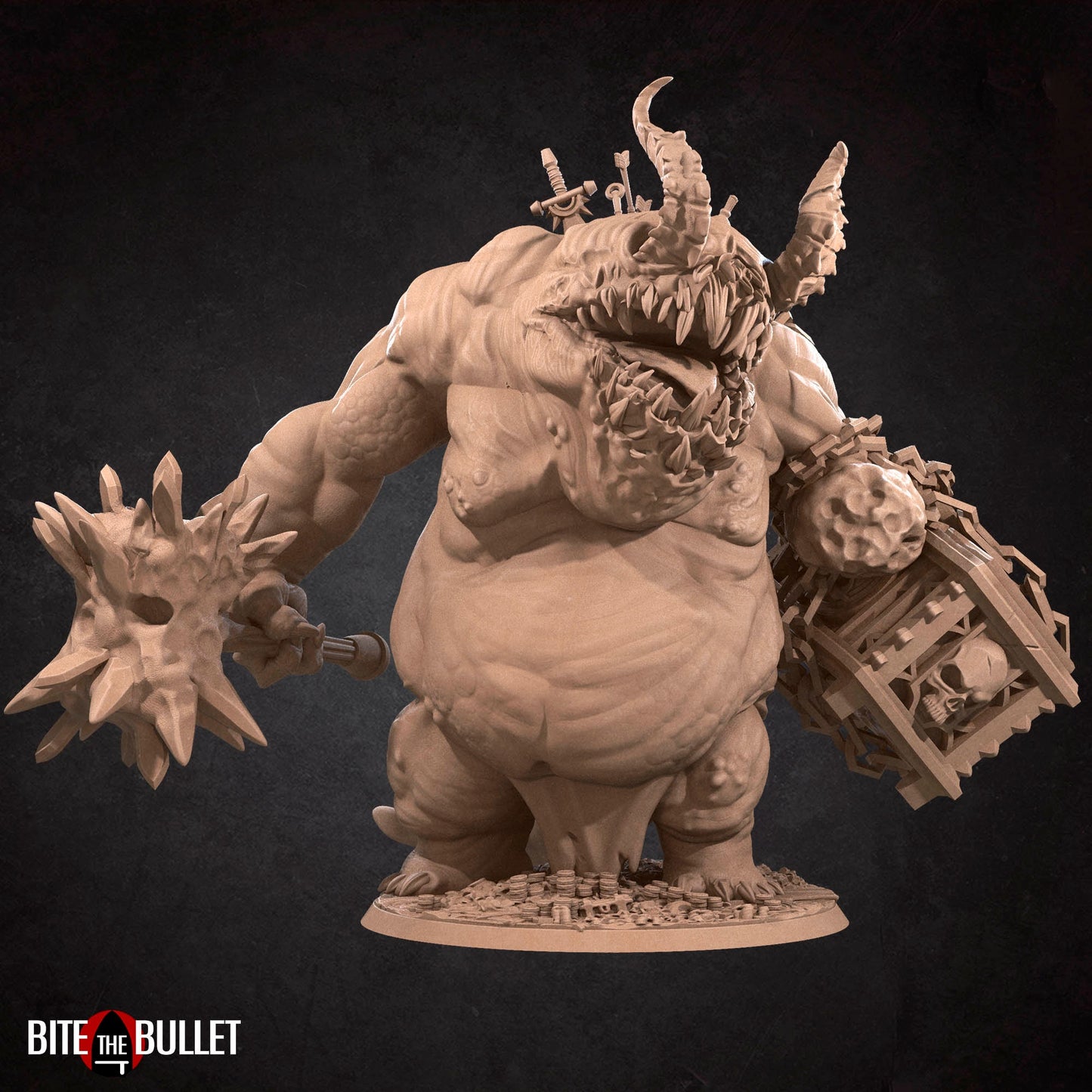 Greed | Bite The Bullet | 35mm Scale | Resin Printed Tabletop RPG Miniature Figures | DND | 5E