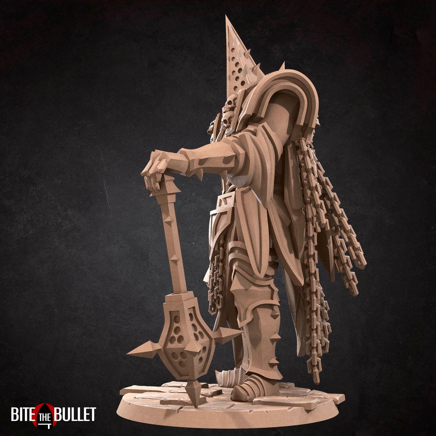 Penitent Knight | Bite The Bullet | 35mm Scale | Resin Printed Tabletop RPG Miniature Figures | DND | 5E