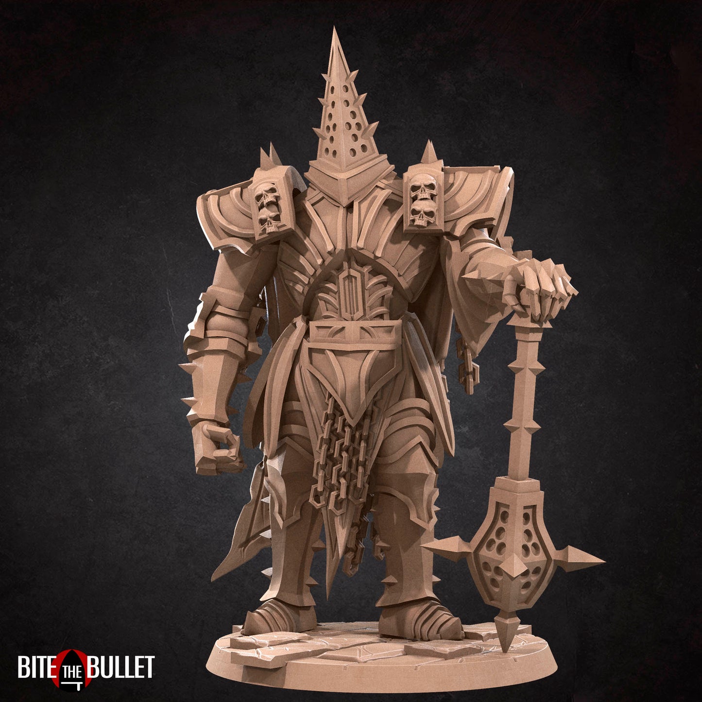 Penitent Knight | Bite The Bullet | 35mm Scale | Resin Printed Tabletop RPG Miniature Figures | DND | 5E