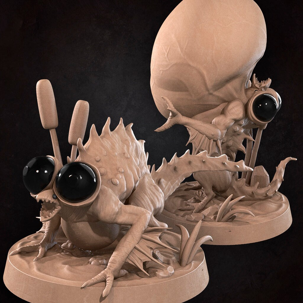 Basilisk | Bite The Bullet | 35mm Scale | Resin Printed Tabletop RPG Miniature Figures | DND | 5E