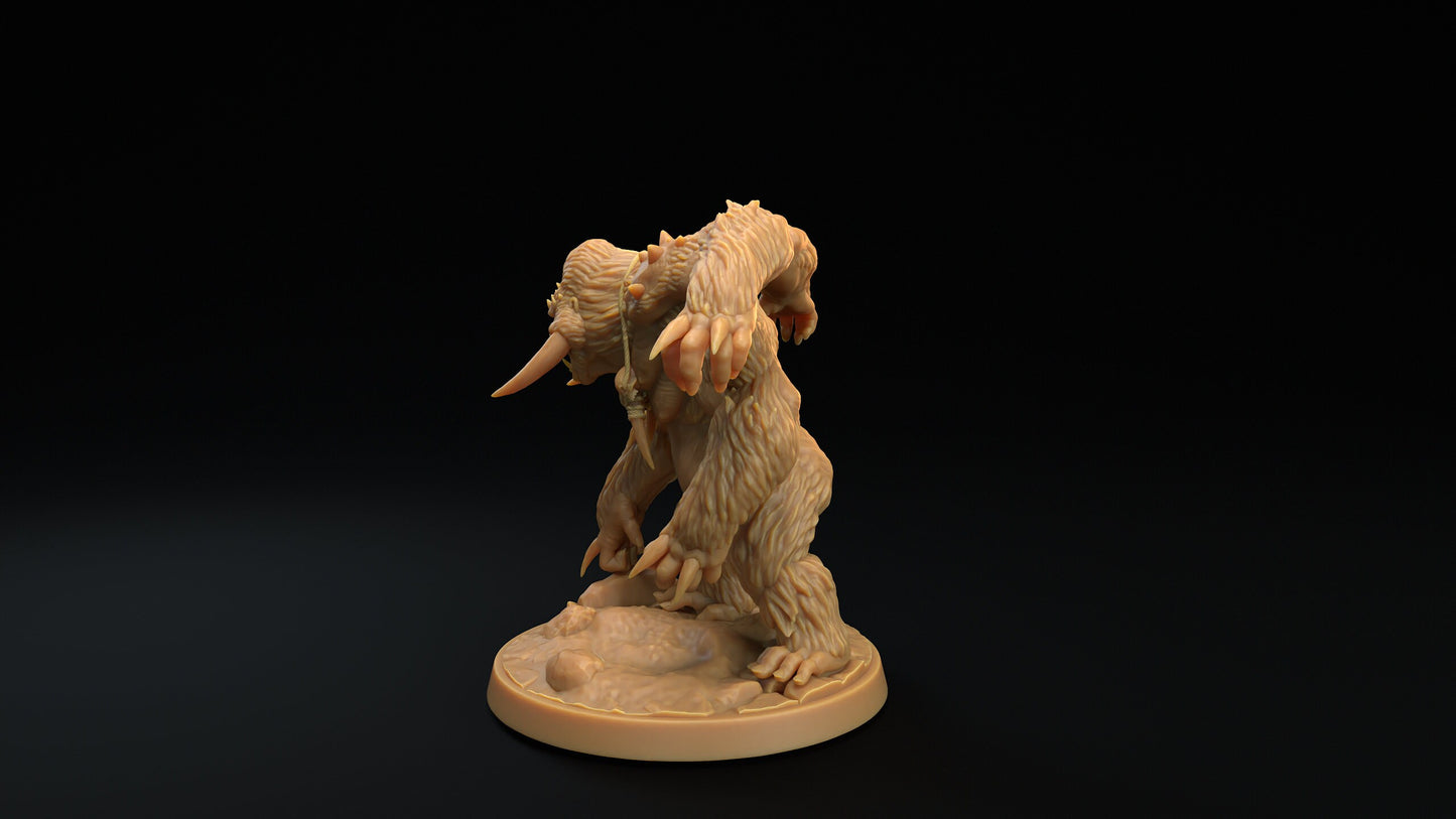 Skarr'gor Set | Dragon Trappers Lodge | The Simiax Legions | 32mm Scale Resin Printed Tabletop RPG Figures For DND 5E and OPR