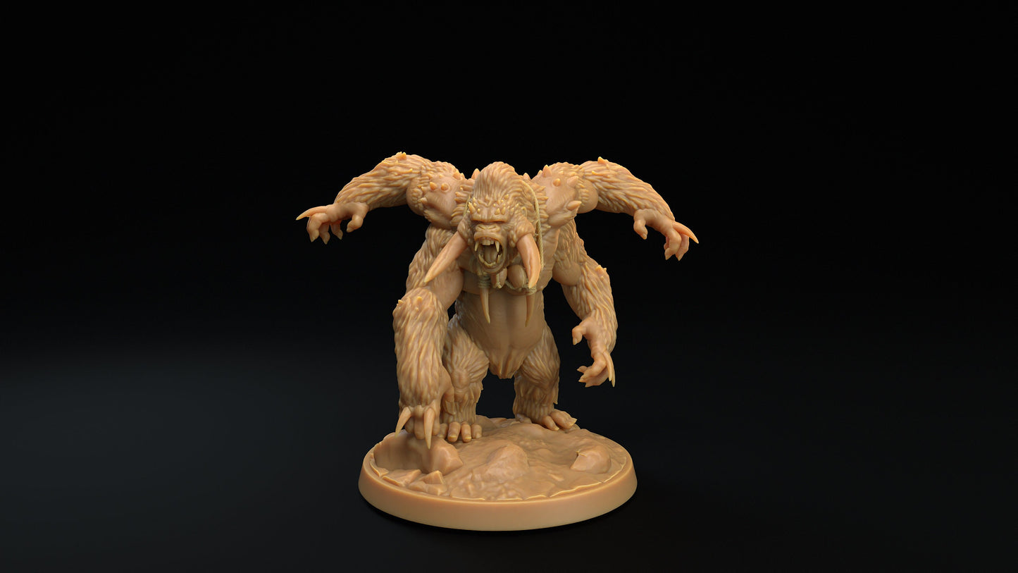 Skarr'gor Set | Dragon Trappers Lodge | The Simiax Legions | 32mm Scale Resin Printed Tabletop RPG Figures For DND 5E and OPR