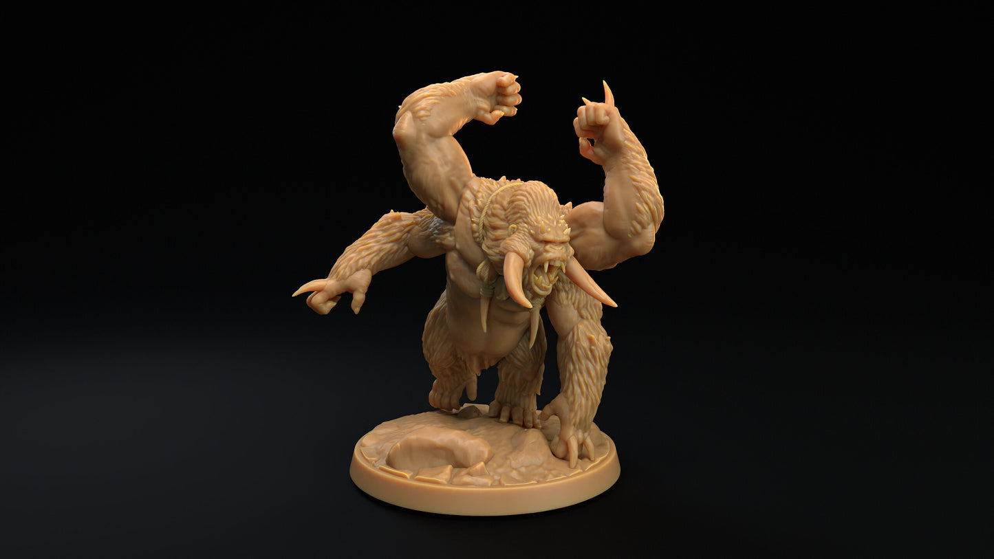 Skarr'gor Set | Dragon Trappers Lodge | The Simiax Legions | 32mm Scale Resin Printed Tabletop RPG Figures For DND 5E and OPR